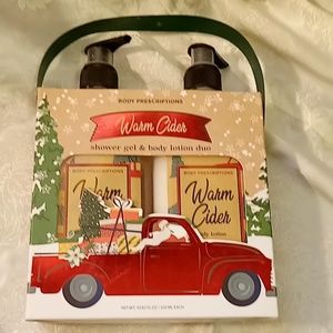 Apple cider bath set